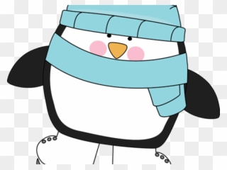Ice Skates Clipart - Ice Skating Penguin Clip Art - Png Download