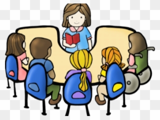 Png Royalty Free Library Group Reading Clipart - Transparent Background Student Clipart
