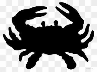 Black And Page Of Clipartblack Com Animal - Crab Black & White - Png Download