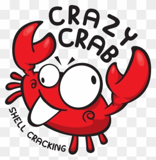 Crabs Clipart Chilli Crab - Crazy Crab Cartoon - Png Download