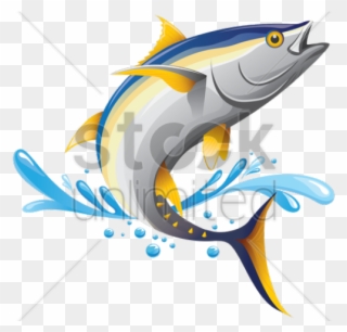 Tuna Clipart Fiish - Tuna Fish Design - Png Download