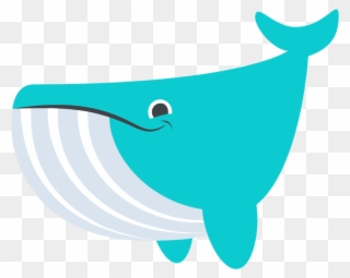 Blue Whale Clipart 16, Buy Clip Art - Whale Icon - Png Download