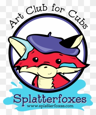 Character And Logo Desgin For My Small Business Splatterfoxes Clipart