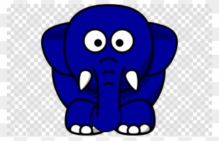 Blue Elephant Clipart Elephants African Elephant Clip - Emoji Love Sticker Png Transparent Png
