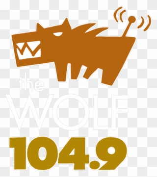 104.9 The Wolf Clipart