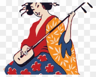 Geisha Clipart Japanese Ninja - Png Download