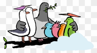 Birds - Imagine John Lennon Livro Clipart