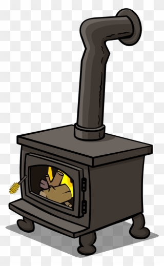 A Woodburner Will Keep You Warm And Feed You When The - Wood Stove Clipart - Png Download