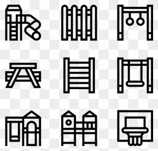 Playground - Printing Icons Clipart