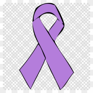 Cancer Ribbon Lavender Clipart Awareness Ribbon Cancer - Black Ribbon ...