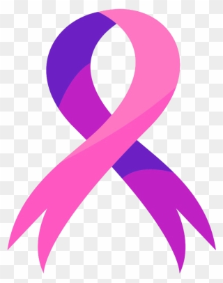 Breast Cancer Ribbon Png Picture - Breast And Cervical Cancer Logo Clipart