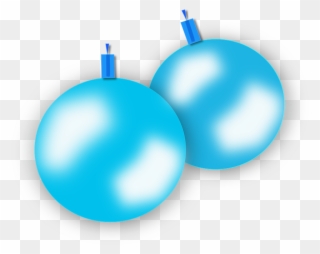 Christmas Balls Clipart 28, Buy Clip Art - Gold Christmas Bulbs Clip Art - Png Download