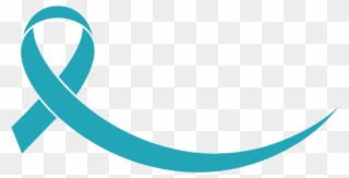 Blue Cancer Ribbon - Awareness Ribbon Clipart