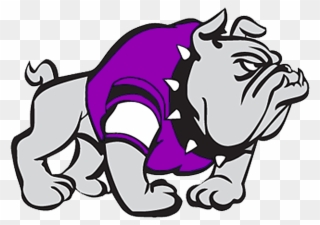 Bulldog Clipart Purple - Rumson Fair Haven Bulldogs - Png Download