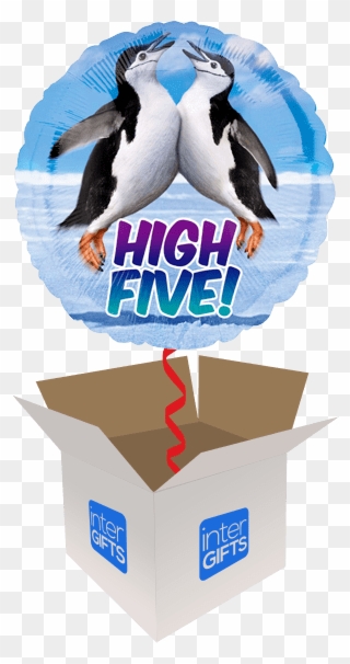 High Five Penguin - Thank You For All You Do Png Clipart