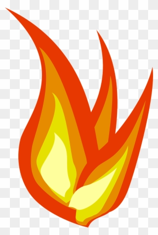 Fire Flames Clipart Transperent - Small Fire Png Cartoon Transparent Png