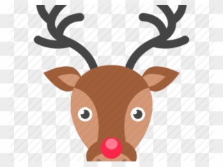 Dear Clipart Deer Antler - Christmas Day - Png Download
