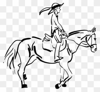 Horse Rider Cliparts 25, Buy Clip Art - Yankee Doodle Clip Art - Png Download