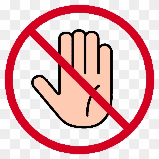 Stop Hand Png - No Smoking Signs Transparent Clipart