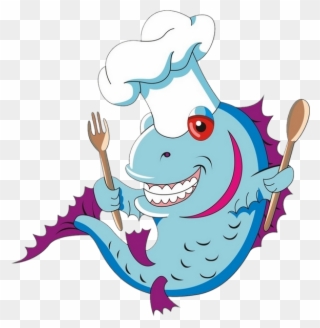 Fish Chef Clipart
