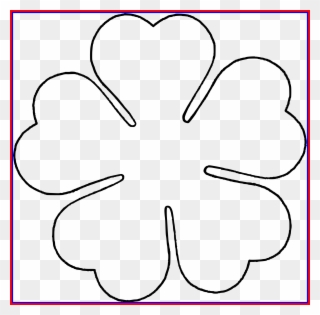 Appealing Best Botanical Drawing Of Daisy Flower Clipart - Petals Clipart Black And White - Png Download