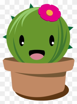 Stuck On You Cactus Sippy Cup - Cactus Plant Cartoon Png Clipart