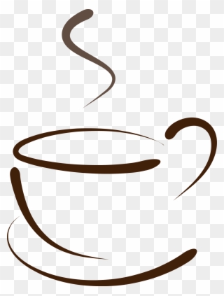 Coffee Clip Hot - Coffee - Png Download