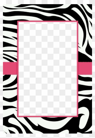 Pink Zebra Realtor Clipart