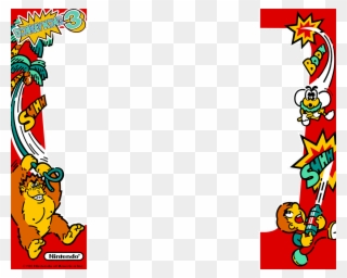 Donkey Kong - Donkey Kong 3 Marquee Clipart
