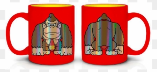 Donkey Kong Foil - Donkey Kong Coffee Mug Clipart