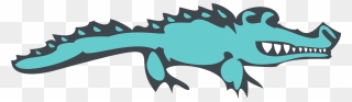 Alligator Blue Scales Teeth Png Image - Cool Gator Enterprises Clipart