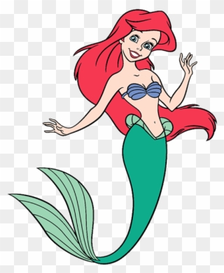 Disney's The Little Mermaid - Ariel Clipart - Png Download