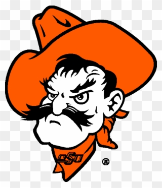 Ou Football Helmet Clipart - Oklahoma State Pistol Pete Logo - Png Download