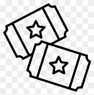 Tickets Rubber Stamp - Tattoo Buchstabe F Clipart