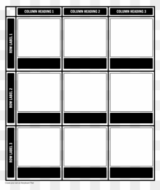 Chart Template - Elementi Composti E Miscele Clipart