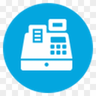 Nomad Pos Mobile Point Of Sale - Invoice Icon In Circle Clipart