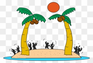 Beach Party Cartoon Free Clipart