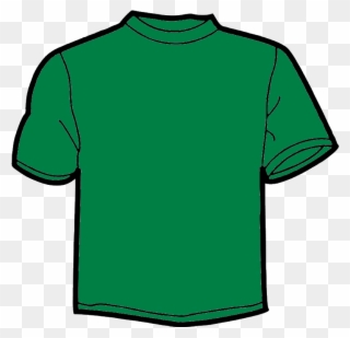 Clip Art T - Green T Shirt Clipart - Png Download