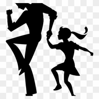 Silhouette Daddy Daughter Dance Clipart