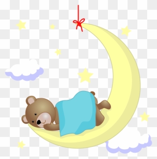 Good Night Teddy Bear Wallpaper - Good Night Vector Clipart