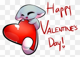 Index Of Day Clip Free Download - Valentines Cartoon Wolf Gif - Png Download