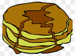 Food Clipart Transparent - Pancake Clip Art - Png Download