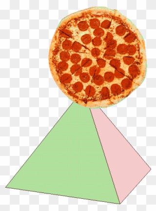 Illuminati Pizza Pyramid - Cafepress Circle Of Life Tile Coaster Clipart