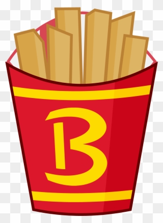 Image Friesbfsprbodyleft Png Object - Fries 10 Bfdi Clipart