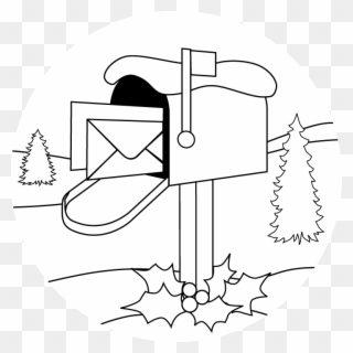 Coloring Activity Pages - Mailbox Coloring Page Clipart