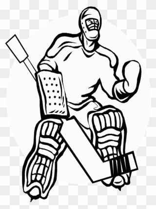 Coloring Pages Of Sports - Hockey Coloring Pages Clipart