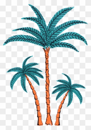 Palm Tree Dancing Sticker By Splash House - Dancing Coconut Tree Gif Clipart