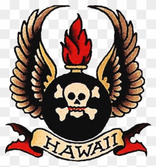 Download Sailor Jerry Death From Above Clipart Old - Sailor Jerry Hawaii Bomb - Png Download