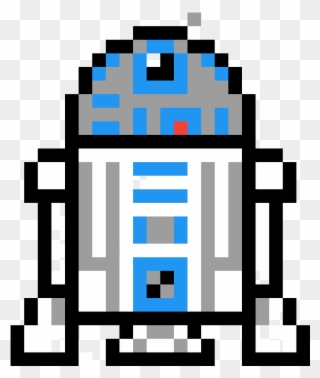Star Wars Project - Pixel Art Star Wars R2d2 Clipart