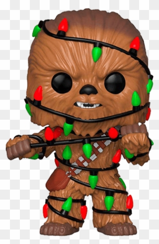 Chewbacca With Lights Pop Vinyl Figure - Funko Star Wars Christmas Clipart